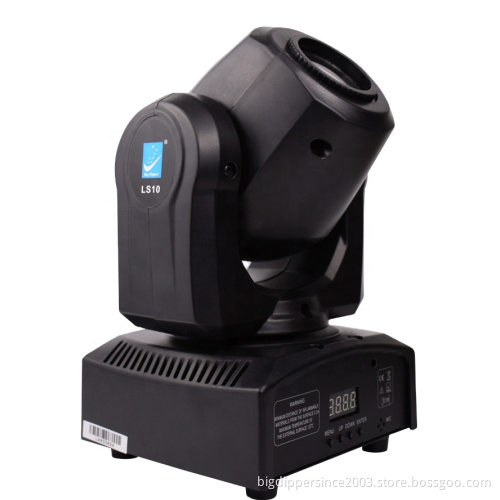 10W Mini Moving Head Stage Spot mini Moving 9/11 Channels 7 colors Mini LED Moving Head